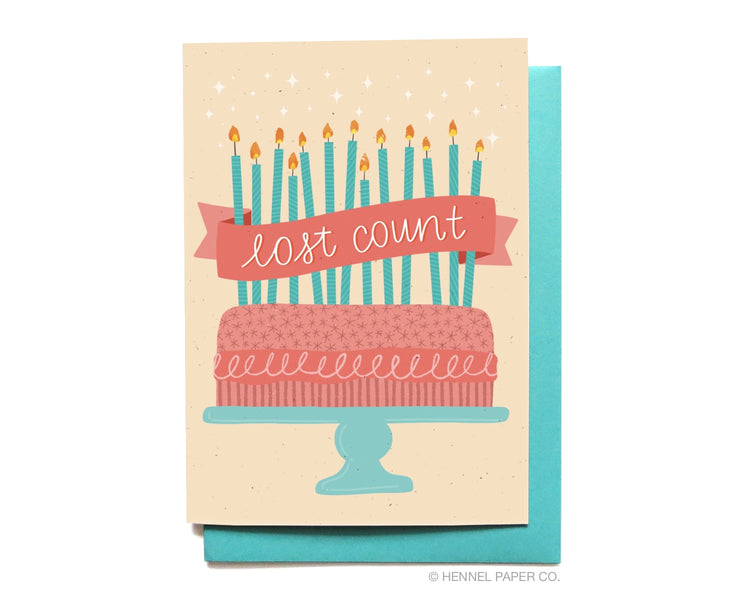 Birthday Card - Lost Count Birthday - BD72