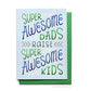 Father's Day Card - Awesome Dads