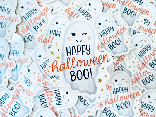 Halloween Ghost Sticker