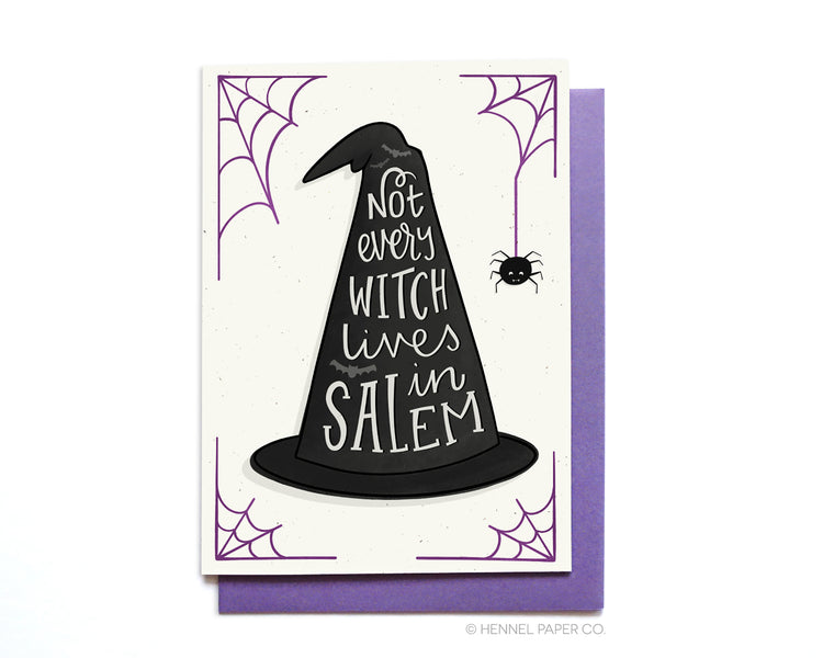 Halloween Card - Witch Hat - HW9