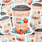 Happy Pumpkin Spice Latte Season Sticker