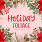 Clipart - Holiday Foliage