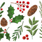 Clipart - Holiday Foliage