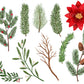 Clipart - Holiday Foliage