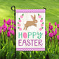 Garden Flag - Hoppy Easter