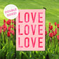 Garden Flag - Valentine's Day Love