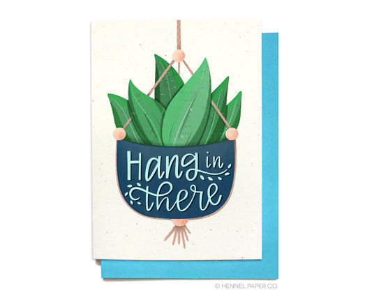 Sympathy Card - Hang In There - SY12