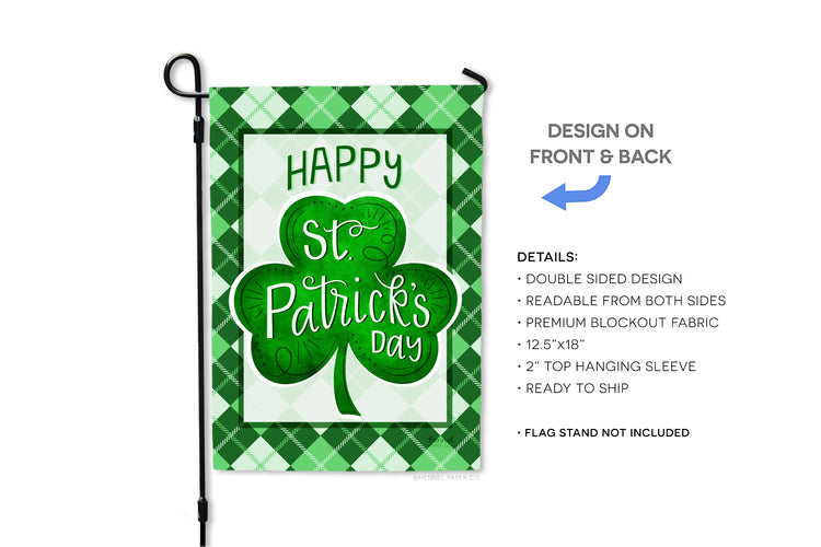 Garden Flag - Happy St. Patrick's Day