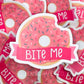 Bite Me Donut Sticker