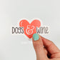 Dogs & Wine Sticker