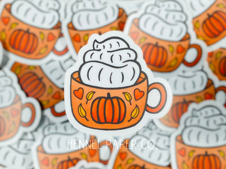 Pumpkin Spice Sticker