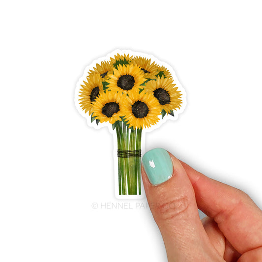 Sunflower Bouquet Sticker