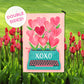 Garden Flag - Valentine's Day XOXO
