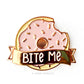 Enamel Pin - Bite Me Donut