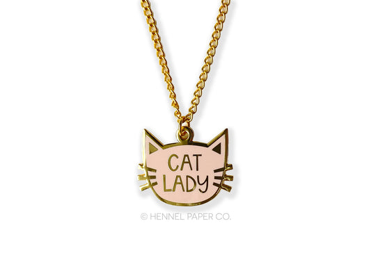 Necklace - Cat lady