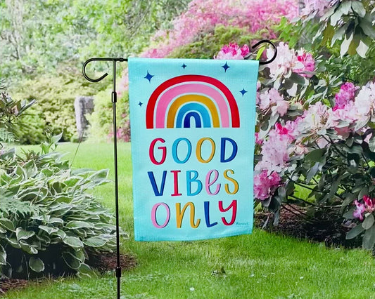 Garden Flag - Good Vibes Only