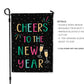 Garden Flag - Cheers to the New Year