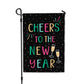 Garden Flag - Cheers to the New Year