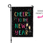 Garden Flag - Cheers to the New Year