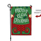 Garden Flag - Merry Elfin Christmas