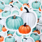 Colorful Pumpkins Sticker