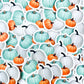 Colorful Pumpkins Sticker