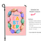 Garden Flag - Easter Egg Wreath