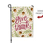 Garden Flag - Give Thanks