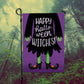 Garden Flag - Happy Halloween Witches