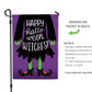 Garden Flag - Happy Halloween Witches