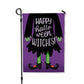 Garden Flag - Happy Halloween Witches