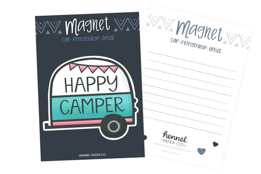 Magnet - Happy Camper