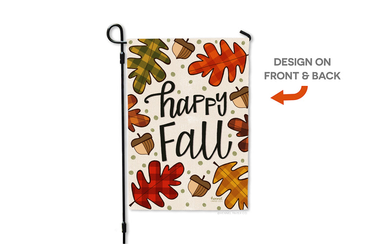 Garden Flag - Happy Fall