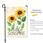 Garden Flag - Hello Sunshine