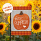 Garden Flag - Hey Pumpkin