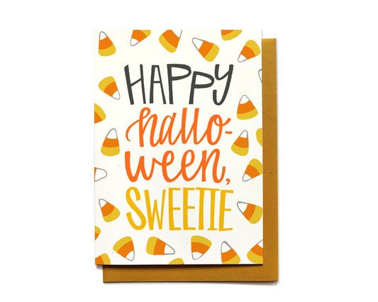 Halloween Card - Candy Corn - HW7
