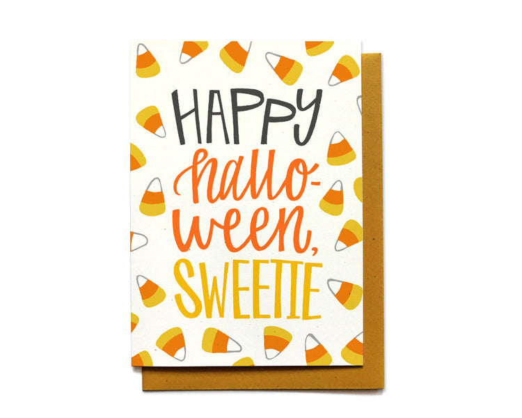 Halloween Card - Candy Corn - HW7