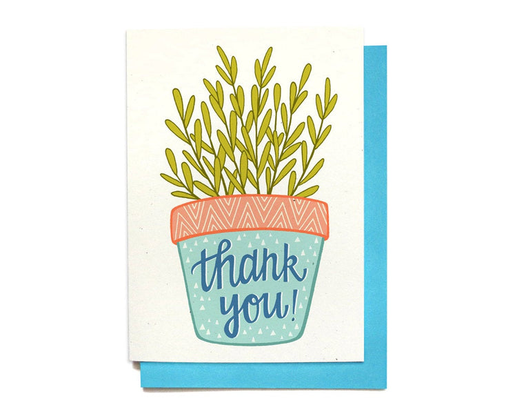 Thank You Card - Houseplant - TY10