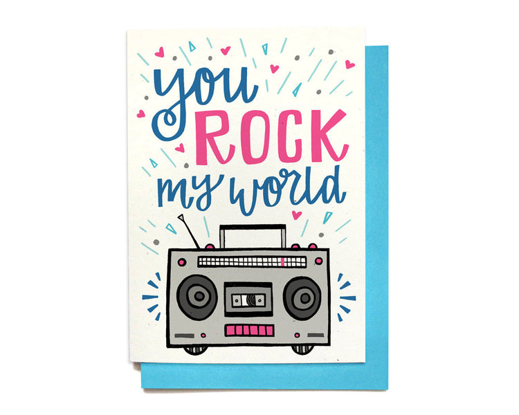 Love Card - You Rock My World - LV32