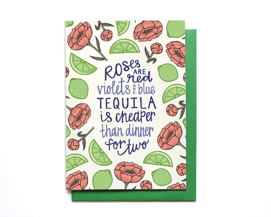 Valentine's Day Card - Tequila - LV27