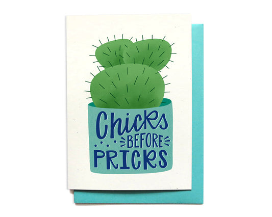 Love Card - Chicks Before Pricks - LV30