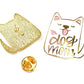 Enamel Pin - Dog Mom (white)