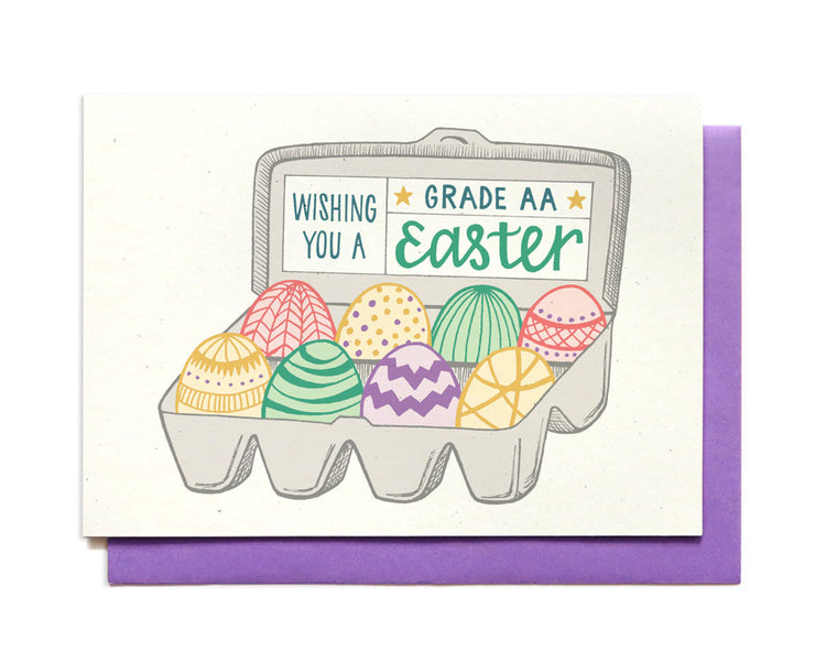 Easter Card - Easter Eggs - EA1