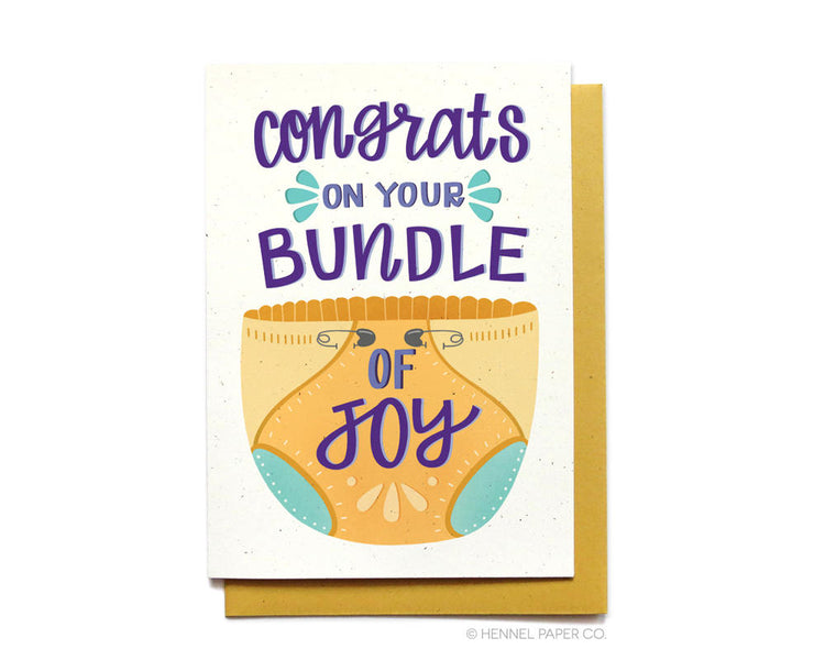 Baby Card - Bundle of Joy - BA5