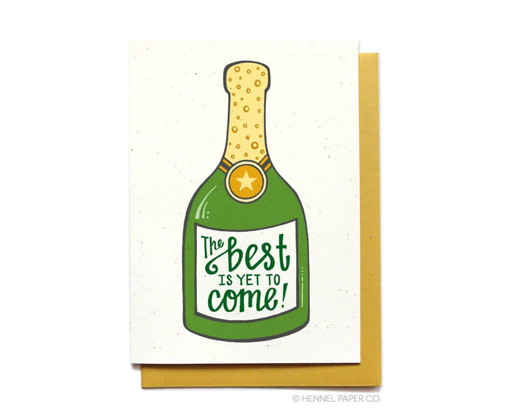 New Years Card - The best is yet to come - XM24