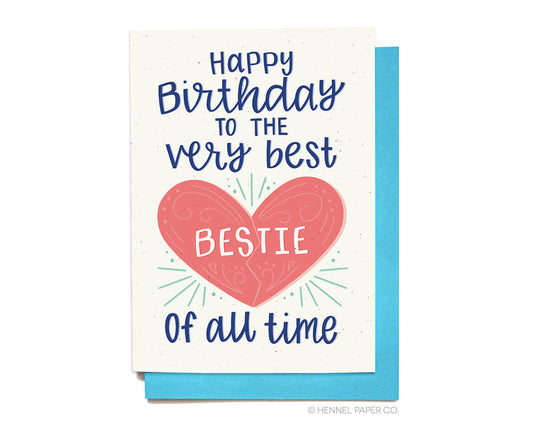 Birthday Card - Bestie - BD46