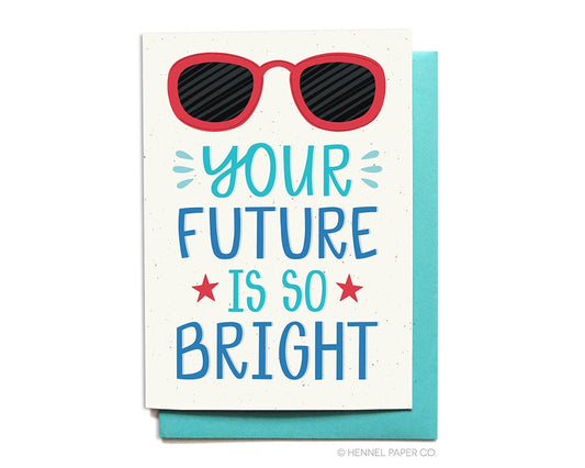 Grad Card - Your future is so bright - GR12