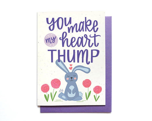 Easter Card - Heart Thump - EA10