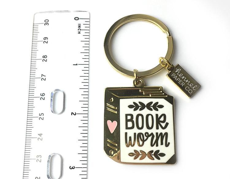 Keychain - Bookworm