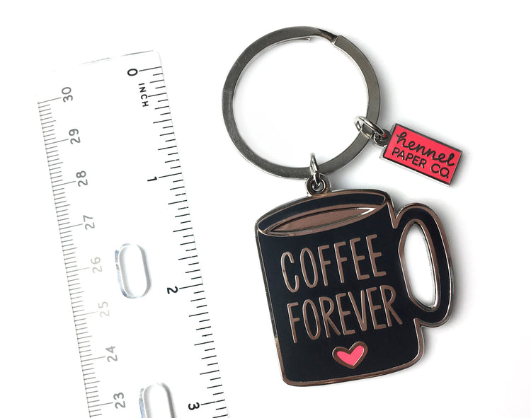 Keychain - Coffee Forever Keychain